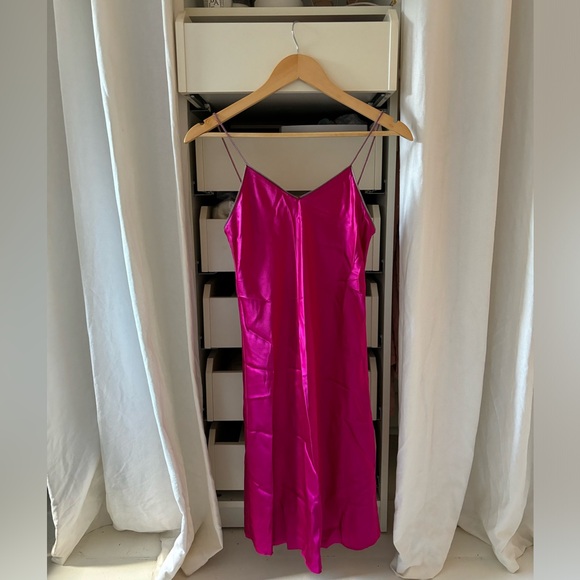 Helmut Lang slip dress silk/satin. Stretch. - Picture 1 of 7